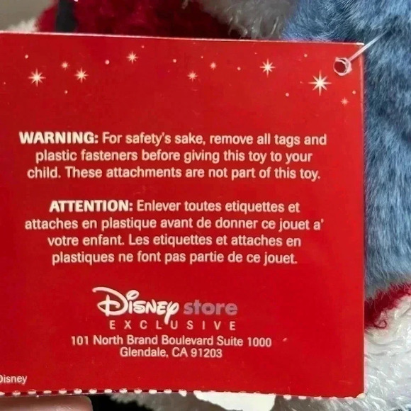 DISNEY Eeyore Santa Helpers NWT 10” - Picture 11 of 11